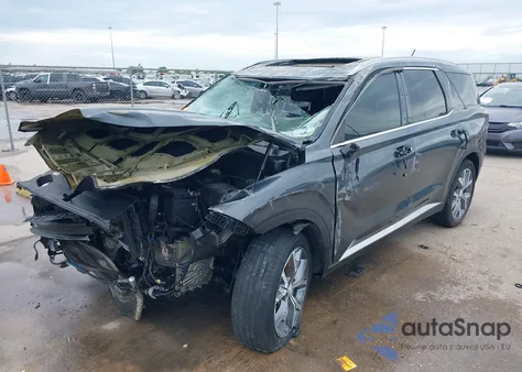 2021 Hyundai Palisade Sel from USA, damaged, VIN KM8R34HEXMU283703